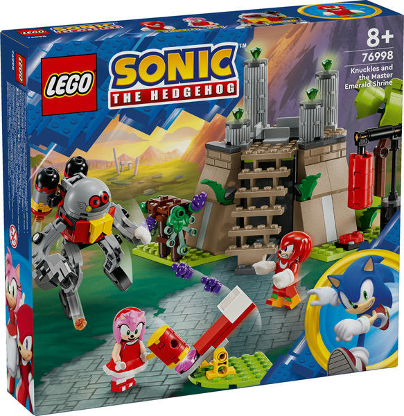 LEGO Sonic The Hedgehog Knuckles och Master Emerald-helgedomen 76998