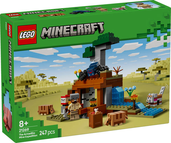 LEGO Minecraft Expeditionen till Bältdjursgruvan 21269