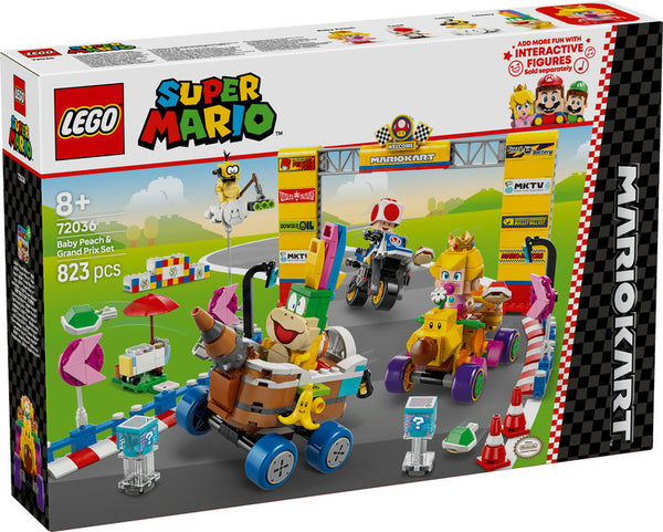 LEGO Super Mario Mario Kart – Baby Peach & Grand Prix 72036