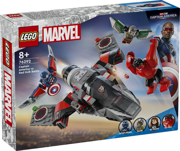 LEGO Super Heroes Captain America mot Red Hulk 76292