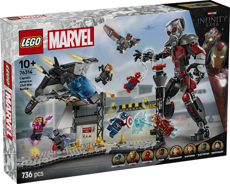 LEGO Super Heroes Captain America: Civil War actionstrid 76314