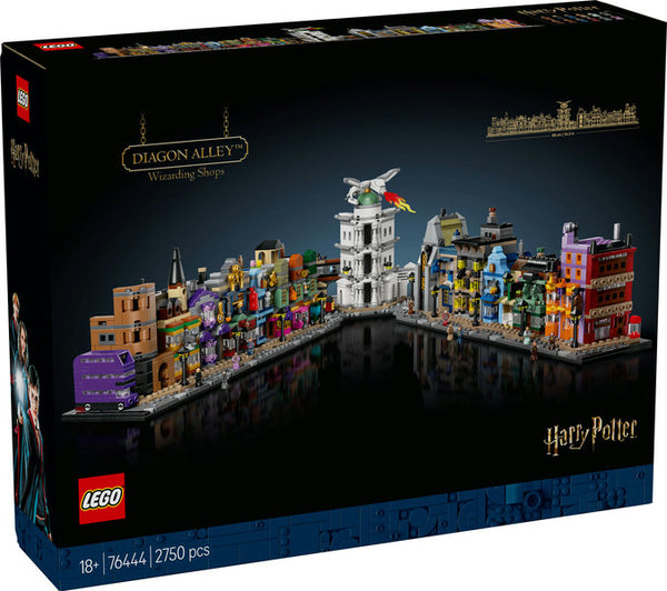 LEGO Harry Potter Diagongrändens trollkarlsbutiker 76444