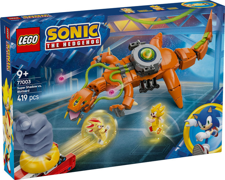 LEGO Sonic The Hedgehog Super Shadow mot Biolizard 77003
