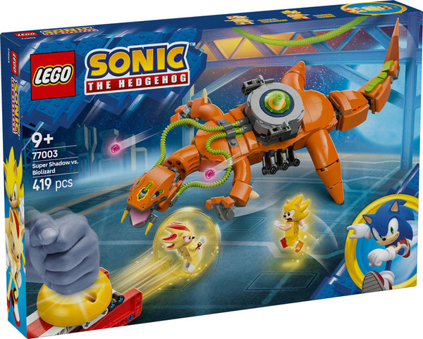 LEGO Sonic The Hedgehog Super Shadow mot Biolizard 77003