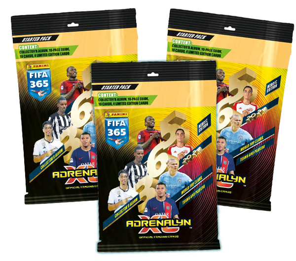3st Panini Adrenalyn XL FIFA 365 2024 Starter Packs