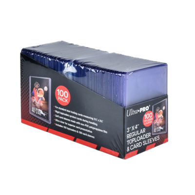 Ultra Pro Regular Toploaders & Card Sleeves (100 pack)