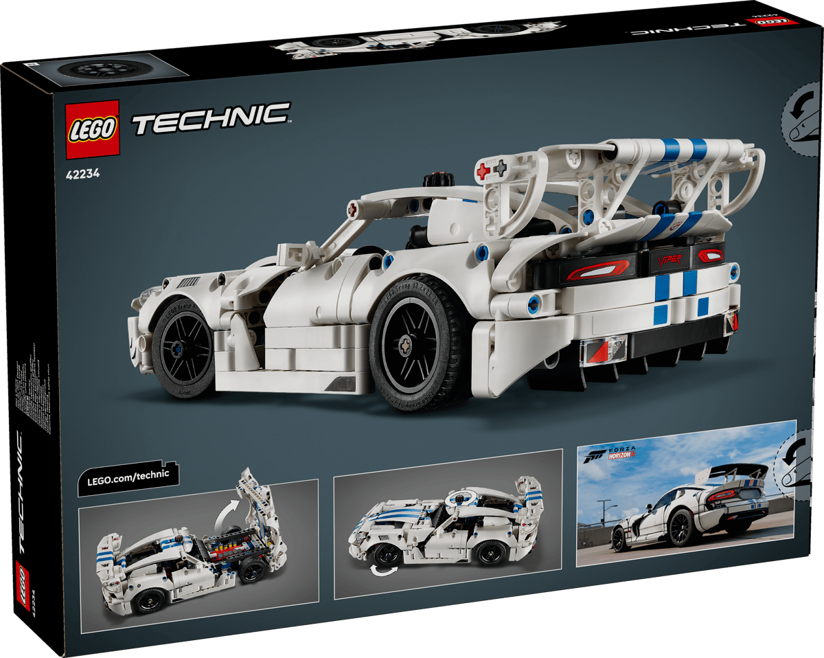 LEGO Technic Dodge Viper GTS-R sportbil 42234