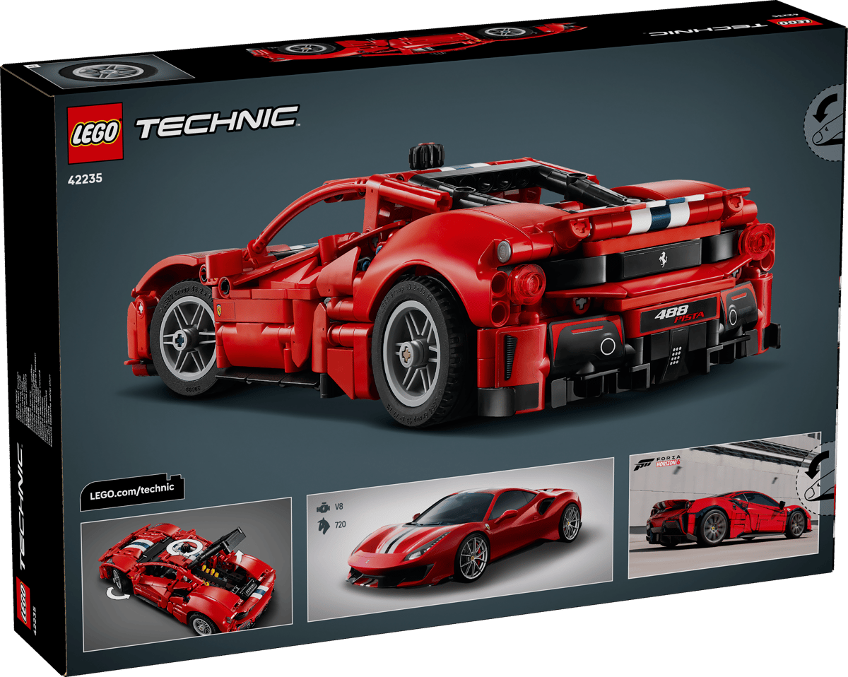 LEGO Technic Ferrari 488 PISTA bil 42235