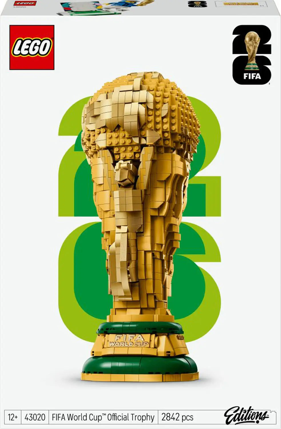 LEGO Editions Sports Officiell pokal från fotbolls-VM 43020