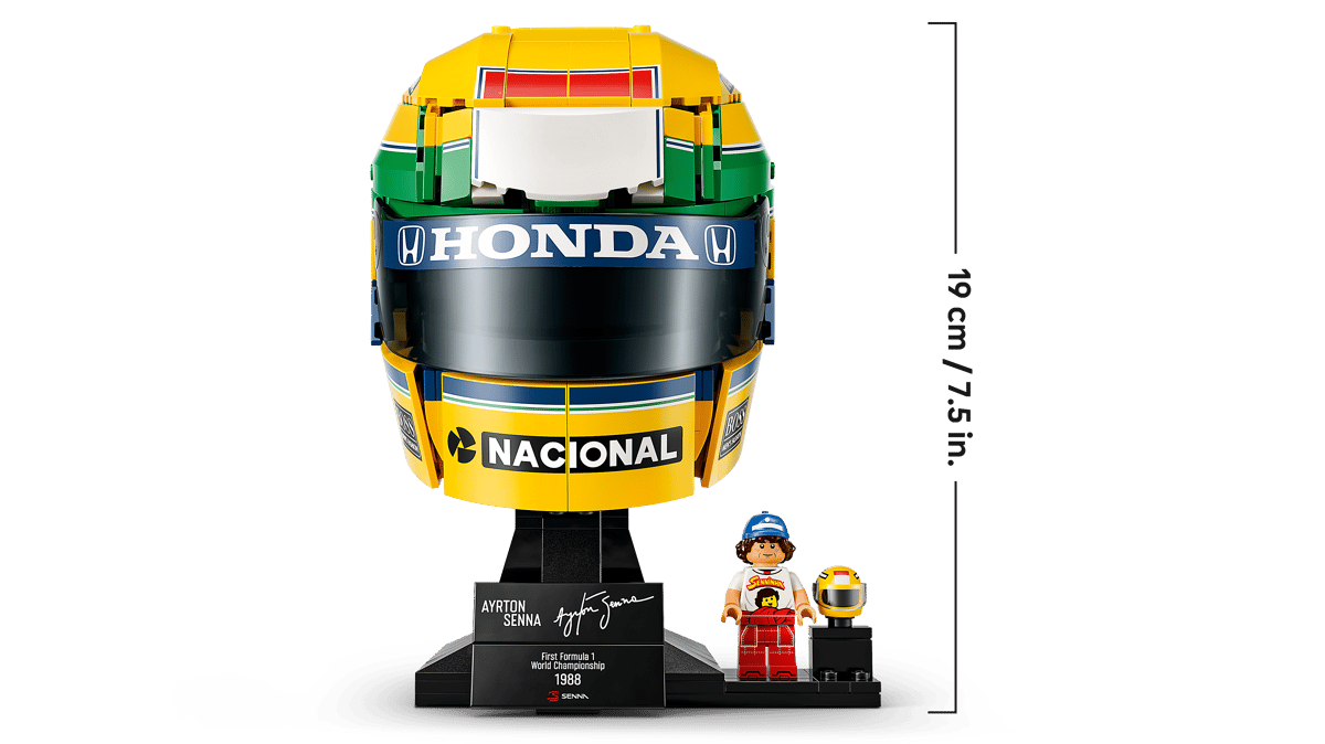 LEGO Editions Ayrton Senna hjälm 43024