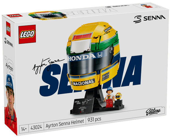 LEGO Editions Ayrton Senna hjälm 43024