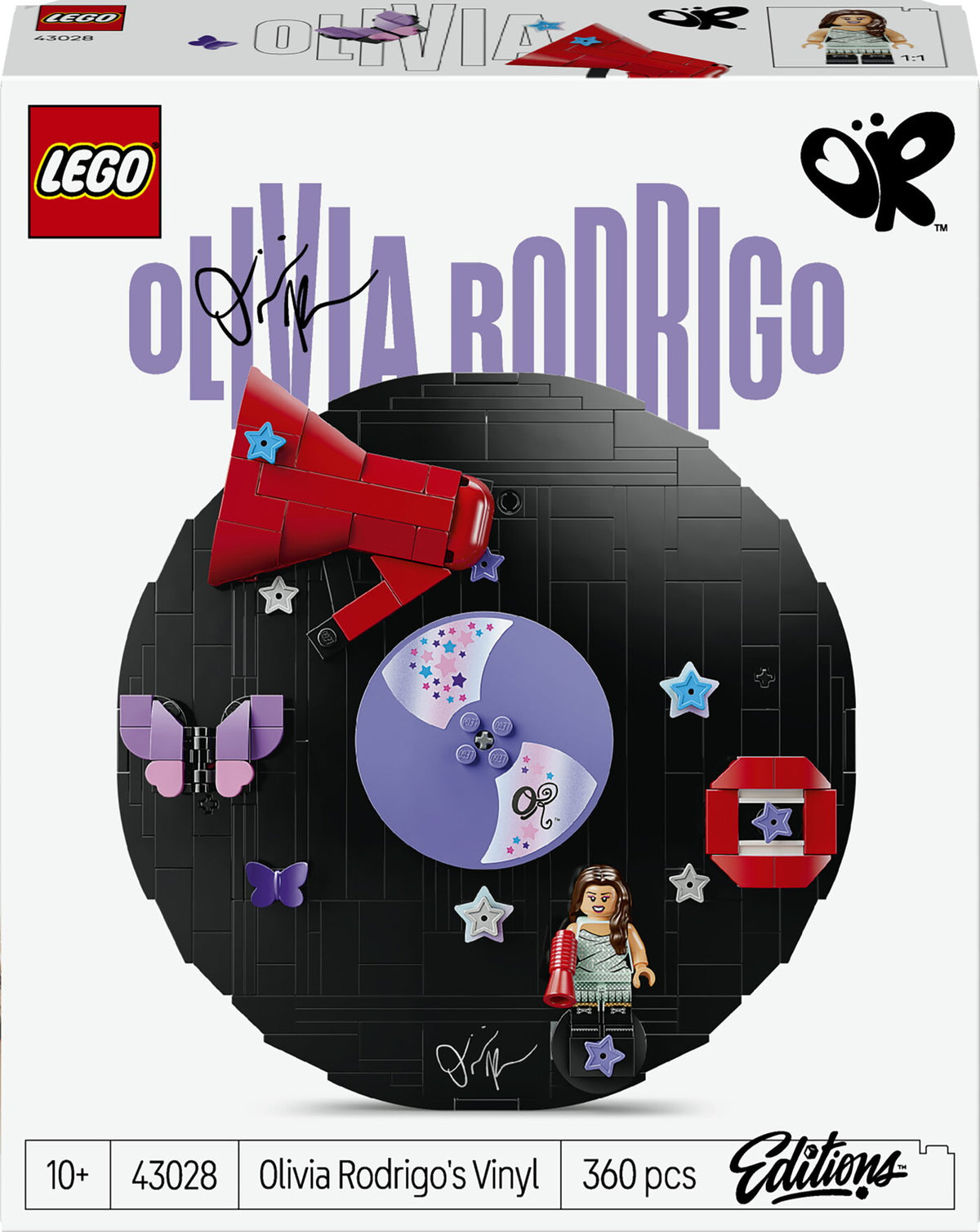 LEGO Editions Music Olivia Rodrigos vinylskiva 43028