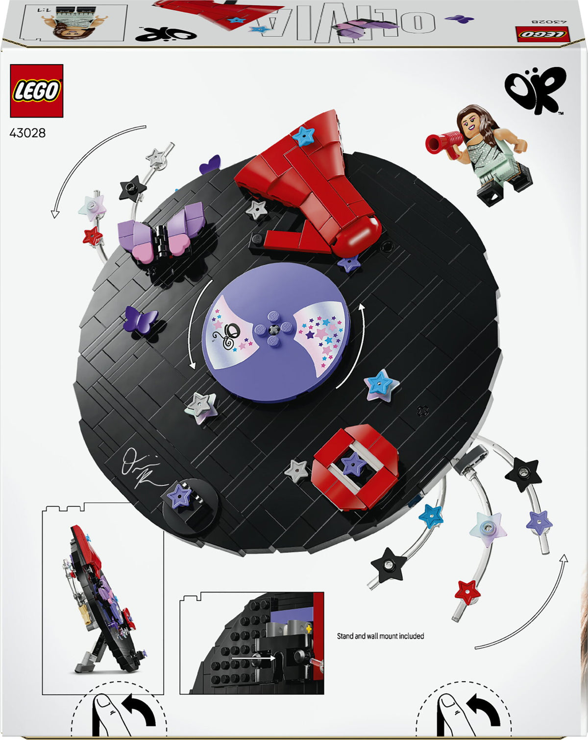 LEGO Editions Music Olivia Rodrigos vinylskiva 43028