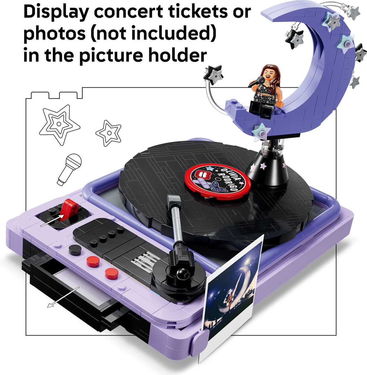 LEGO Editions Music Olivia Rodrigos konsertmåne 43029