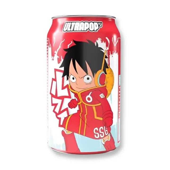 UltraPop One Piece Läsk Luffy Citron Jordgubb 330 ml