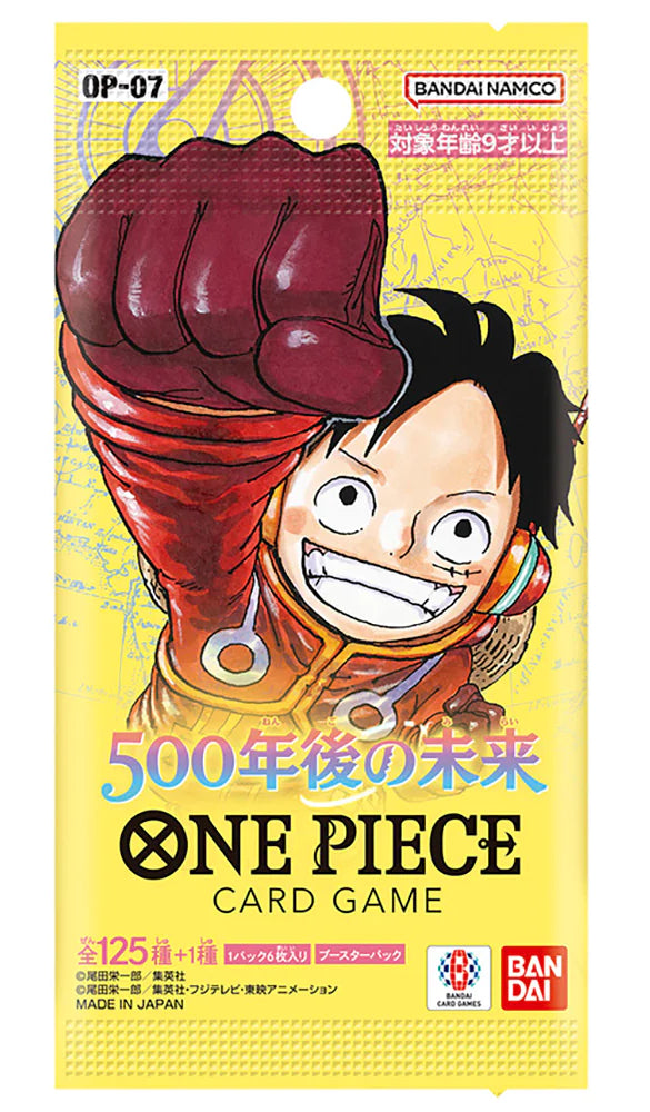One Piece Card Game: 500 Years in the Future [OP-07] Booster (Japansk version)