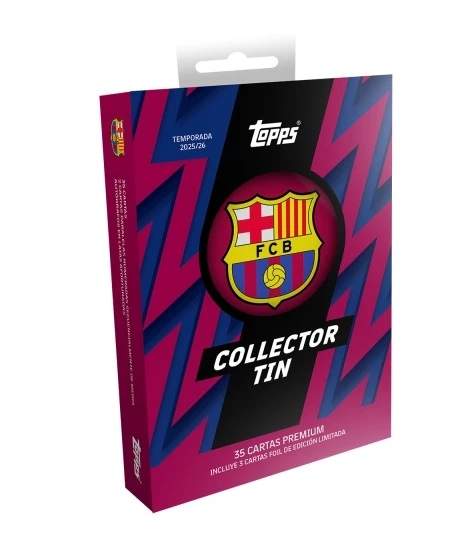 Topps FC Barcelona Collector Tin 2025/26
