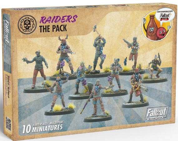 Fallout: Miniatures - Raiders: The Pack