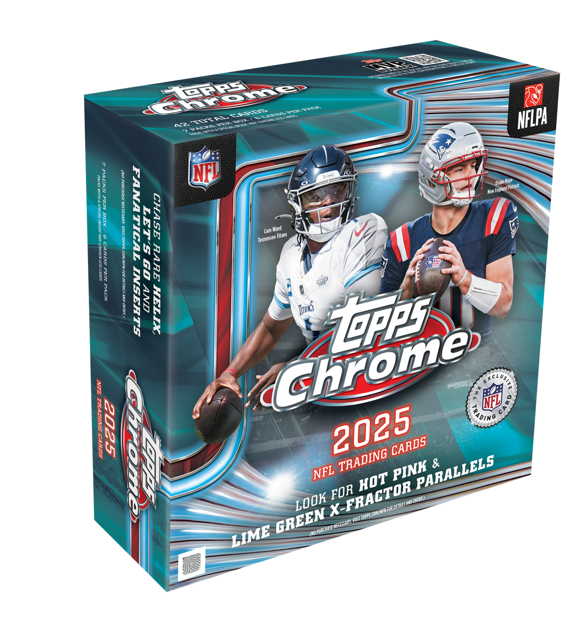 Topps Chrome Football 2025 Mega Box