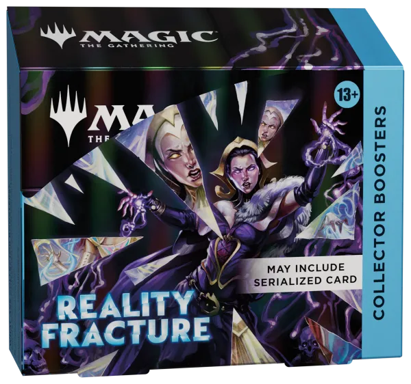 Magic: The Gathering Reality Fracture Collector Booster Box Display