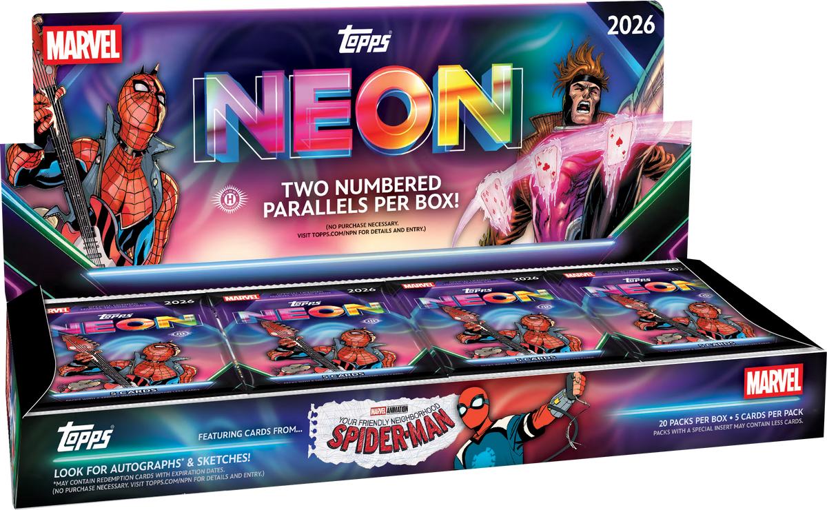 Topps Disney Marvel Neon 2026