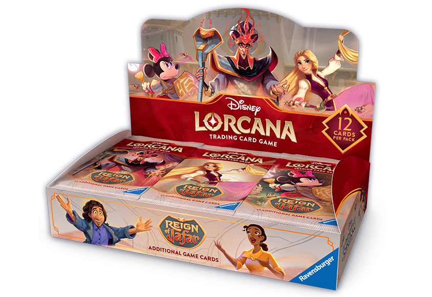 Disney Lorcana TCG: Reign of Jafar Booster Box Display