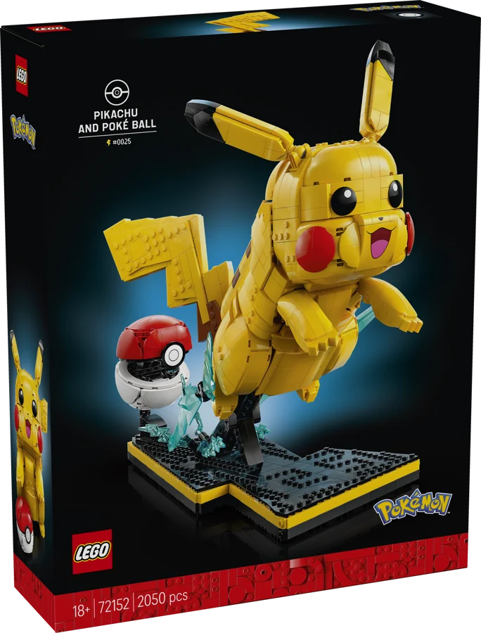 LEGO Pokémon Pikachu och Poké Ball 72152