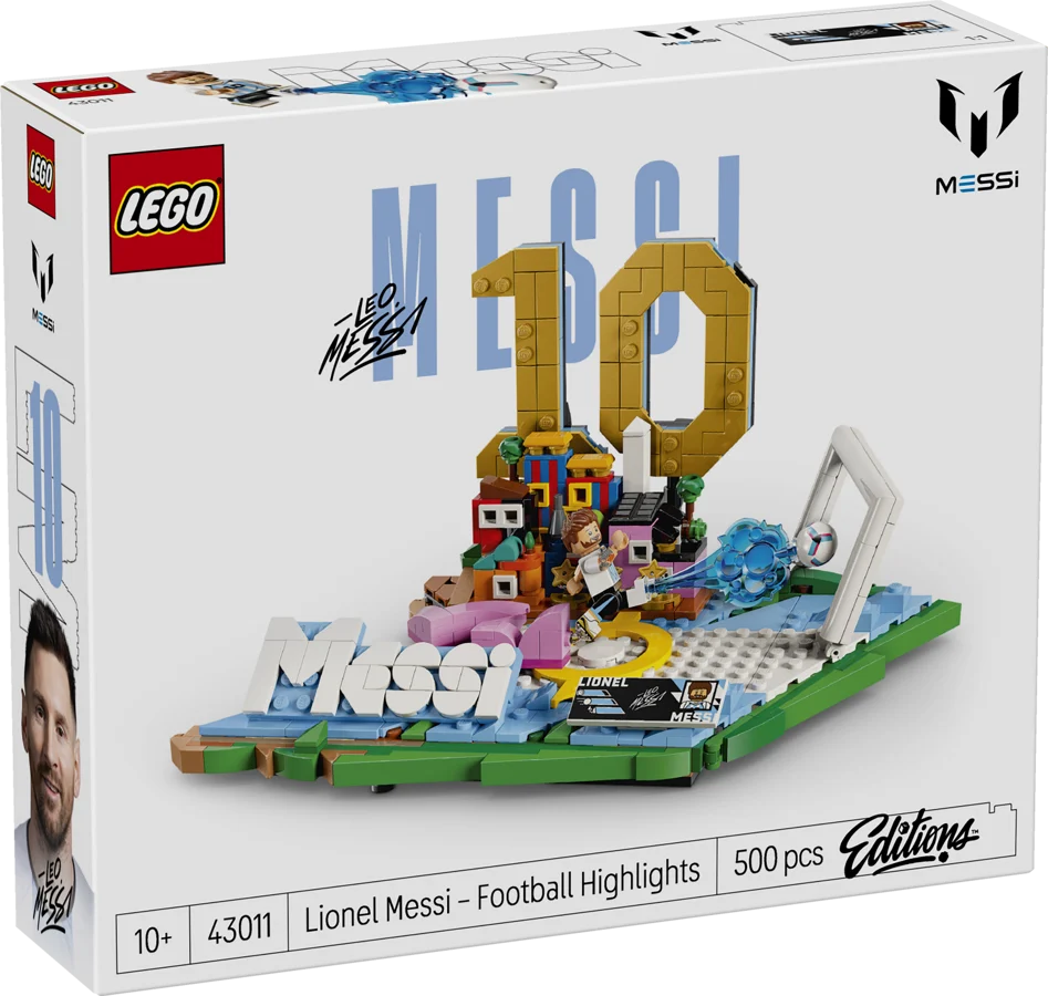 LEGO Editions Football Lionel Messi – fotbollshöjdpunkter 43011