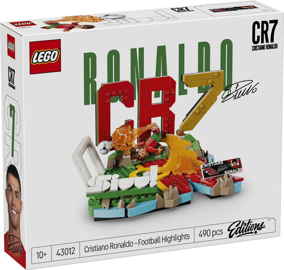 LEGO Editions Football Cristiano Ronaldo – fotbollshöjdpunkter 43012