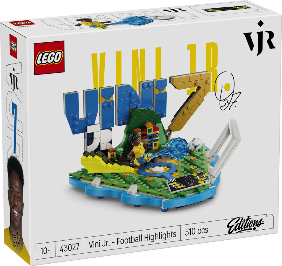 LEGO Editions Football Vini Jr. – Fotbollshöjdpunkter 43027