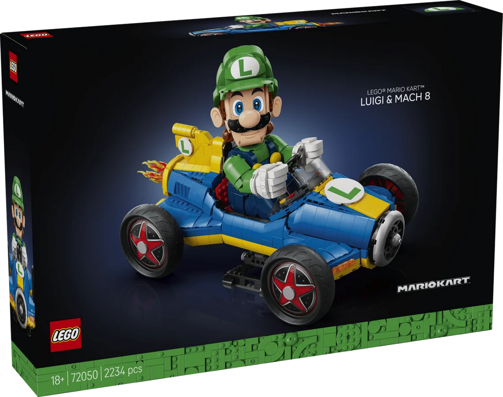LEGO Super Mario Mario Kart – Luigi och Mach 8 72050