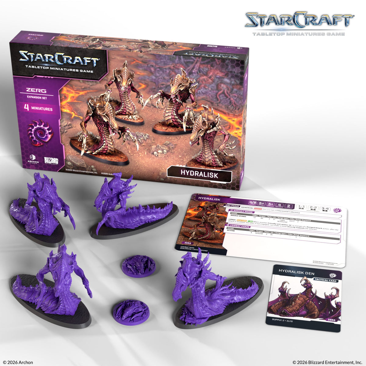 Archon Studio - Starcraft TMG: Zerg Expansion Set: Hydralisk