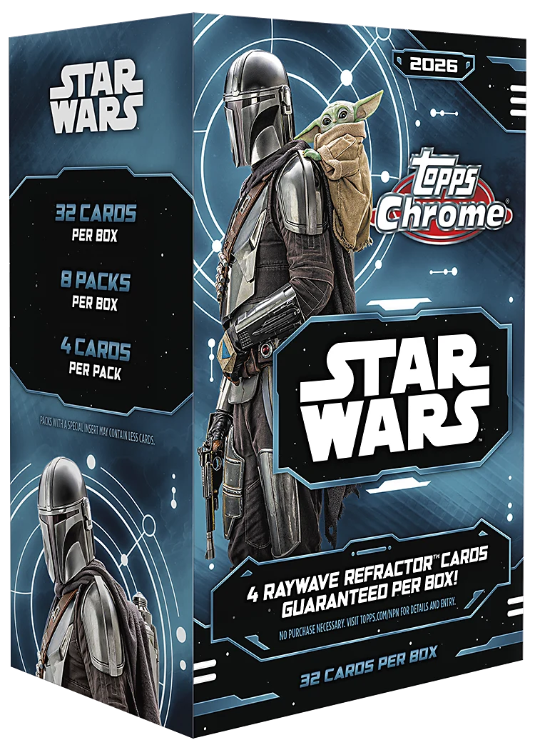 Topps Star Wars Chrome Galaxy 2026 - Value Box