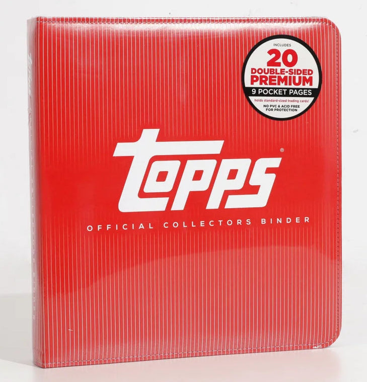 Topps Binders Official Collectors Binder - Red