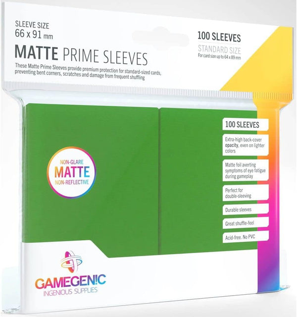 Gamegenic Prime Card Sleeves Matte (100-pack)
