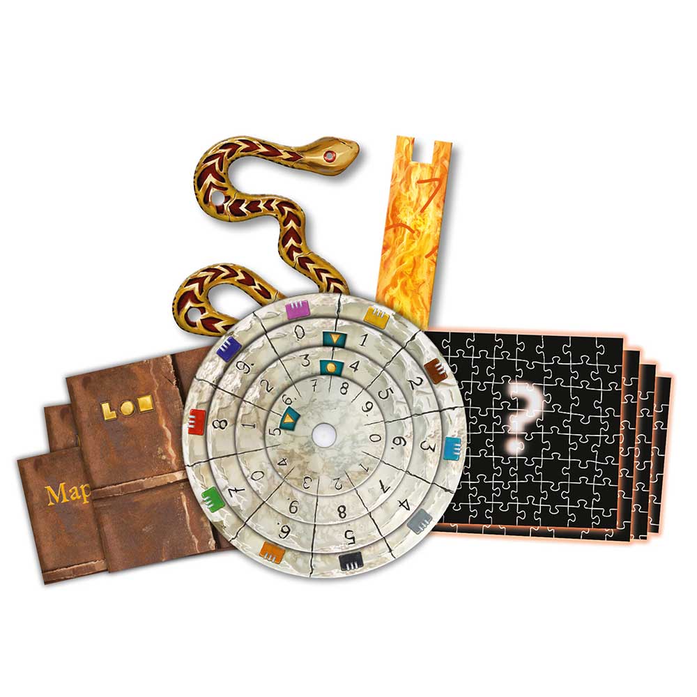 EXIT: The Game & Puzzle The Sacred Temple (Engelsk)