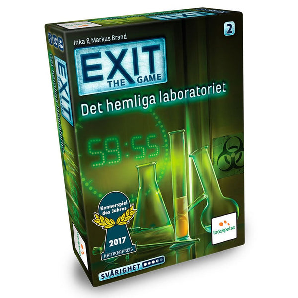 EXIT 2: Det Hemliga Laboratoriet (Svenskt)