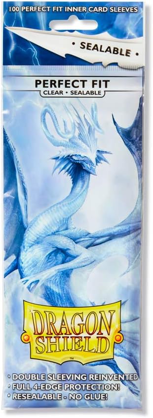 Dragon Shield Perfect Fit Clear Sealable (100st)