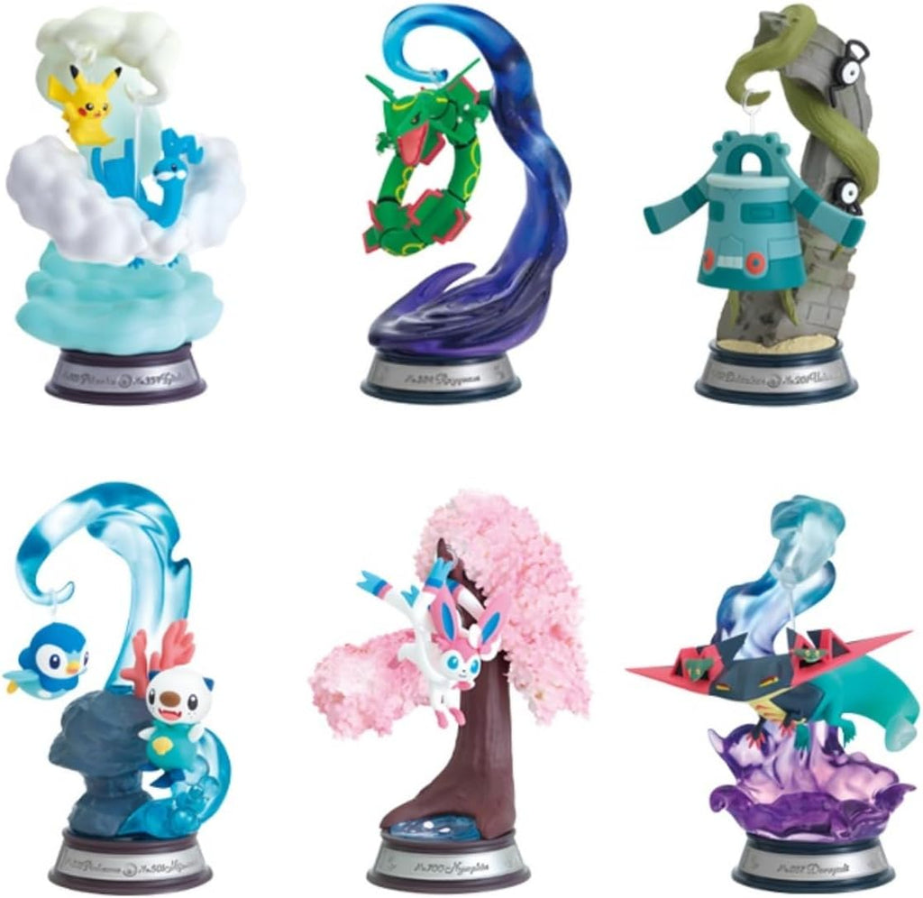 Re-Ment Pokemon Swing Vignette Collection Vol. 2 Figure Collection Complete Box (6st)
