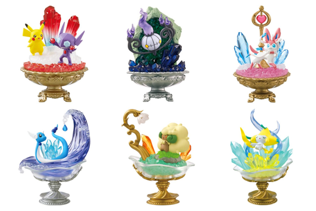 Re-Ment Samlarfigurer Pokemon Gemstone Collection Vol.2 Figure Collection figur