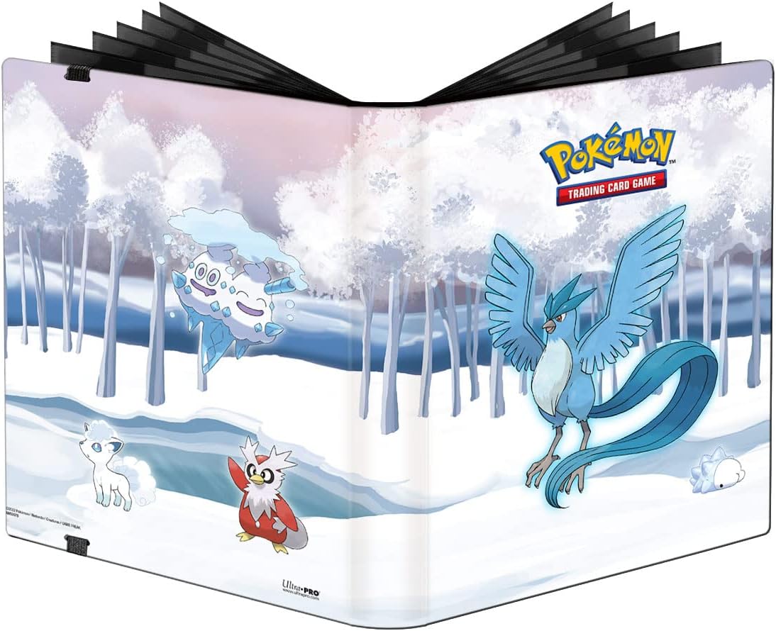 Ultra Pro Frosted Forest Samlarpärm 9-pocket PRO Portfolio för Pokemon