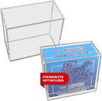 Evoretro Premium Acrylic Display Case for Pokemon Elite Trainer Box (ETB)