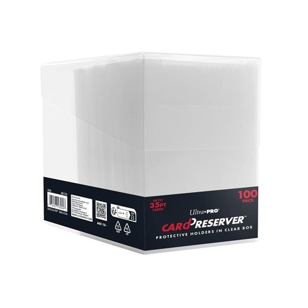 Ultra Pro Card Preservers in Clear Box (100 pack)