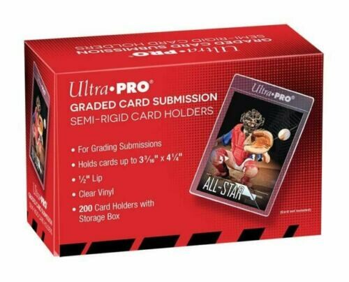 Ultra Pro Semi Rigid Card Holder 200-pack