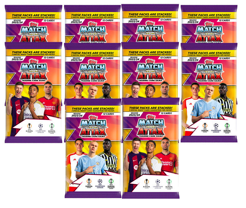 10st TOPPS Match Attax Champions League Boosters