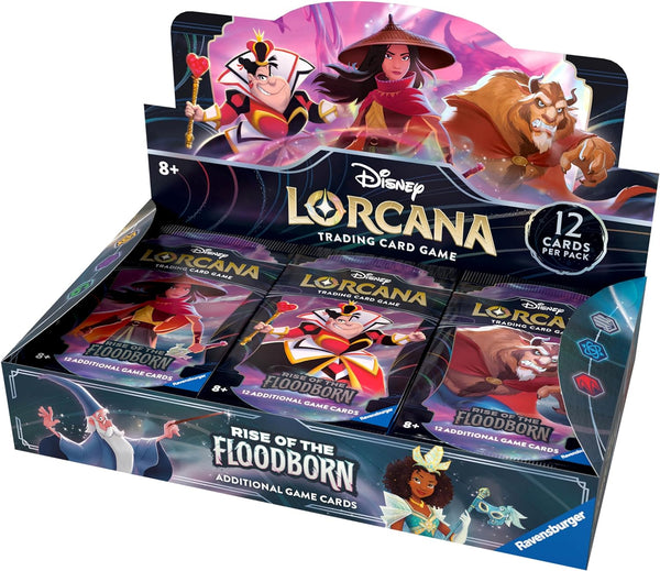 Disney Lorcana TCG: Rise of the Floodborn Booster Box (24 packs)