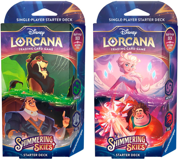 Disney Lorcana TCG: Shimmering Skies Starter Decks (2st)