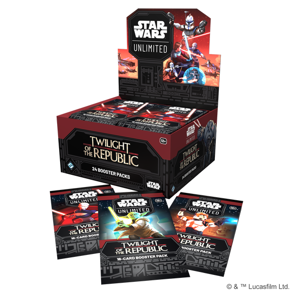 Star Wars: Unlimited - Twilight of the Republic Booster Display (24 boosters)