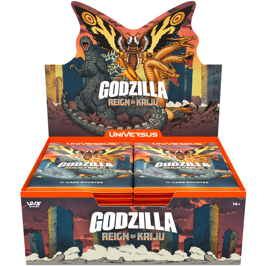 Universus - Godzilla: Reign of Kaiju Booster Display (24 Boosters)