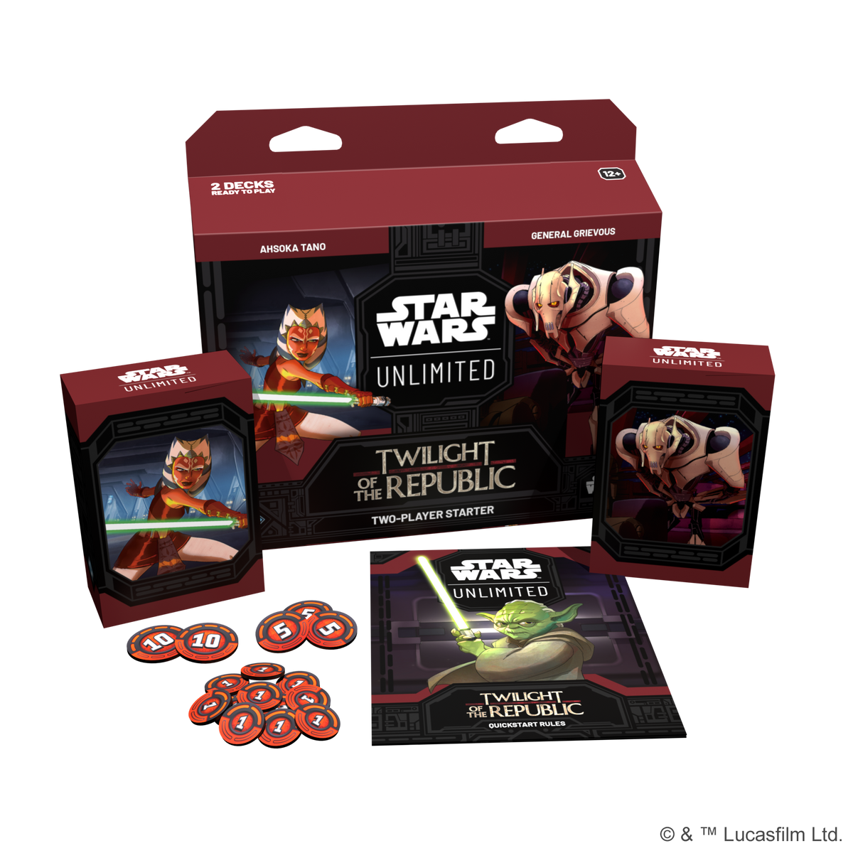 Star Wars: Unlimited - Twilight of Republic 2 Player Starter Set